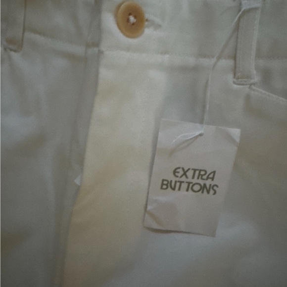 J CREW Sailor slim  PANTS in white SIZE  6. cotton NEW - Picture 5 of 5